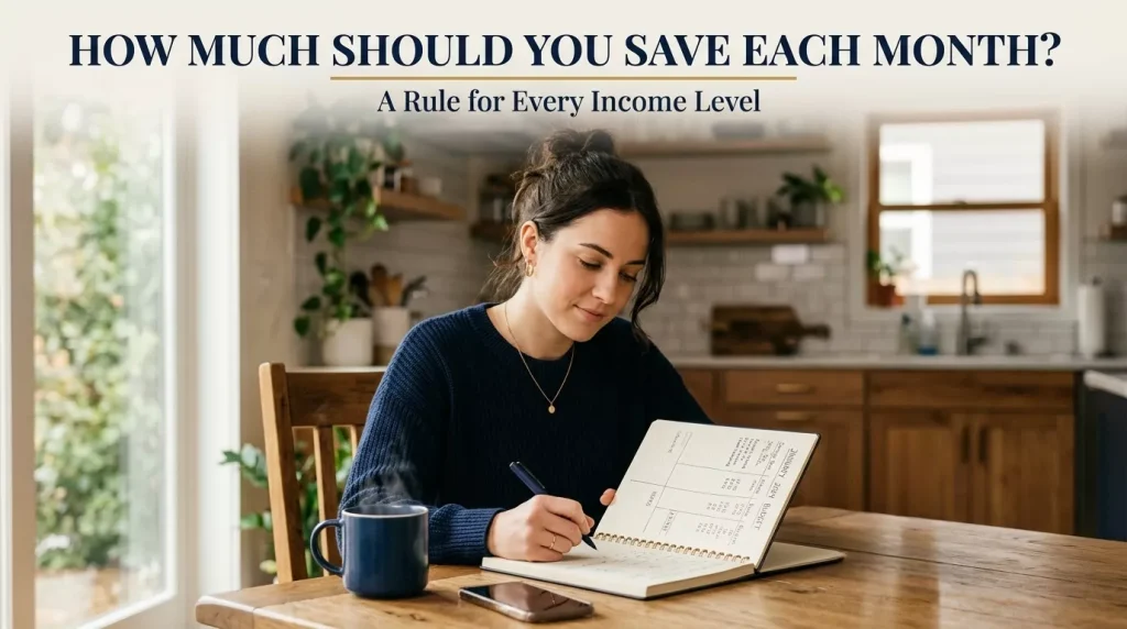 How Much Should You Save Each Month? A Simple Rule for Every Income Level