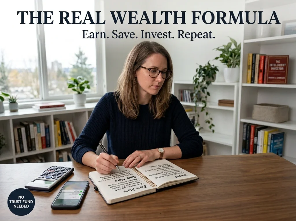 How to Build Real Wealth Without Luck or a Trust Fund