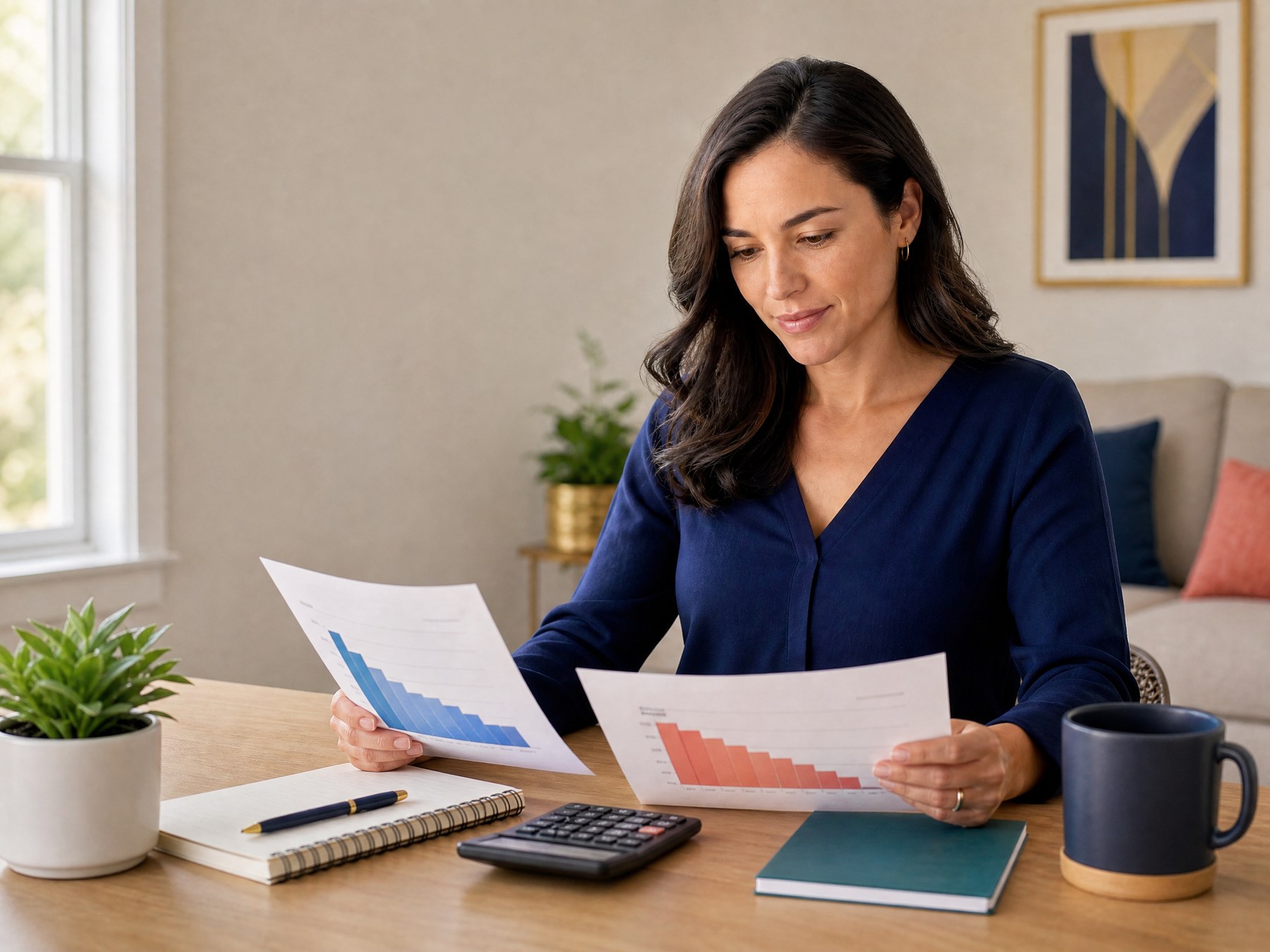 debt-methods-action-photo-1 - Finance Clif Person organizing debt balances and choosing an avalanche or snowball repayment method